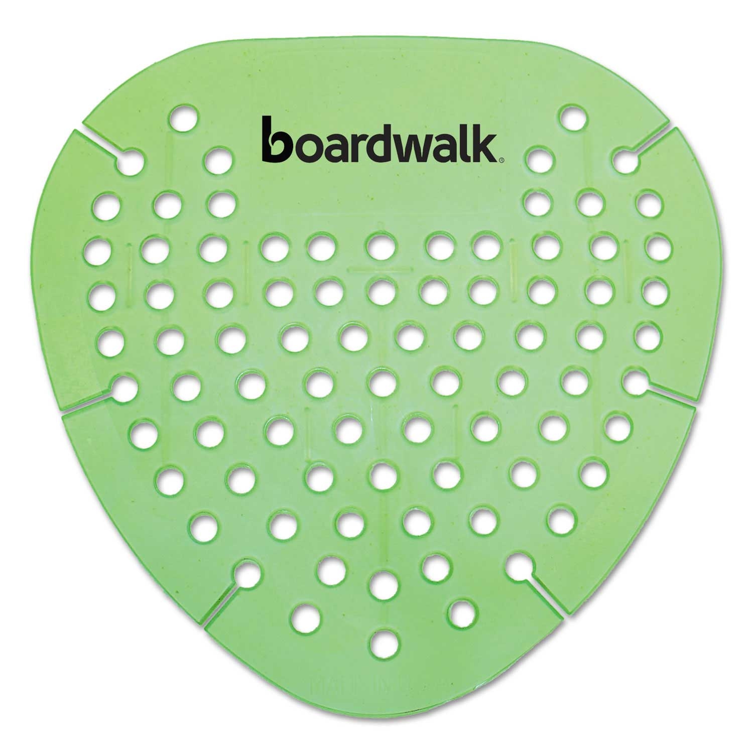 Boardwalk Green Herbal Mint Fragrance Gem Urinal Screen - 12 per box -- 1 box per case