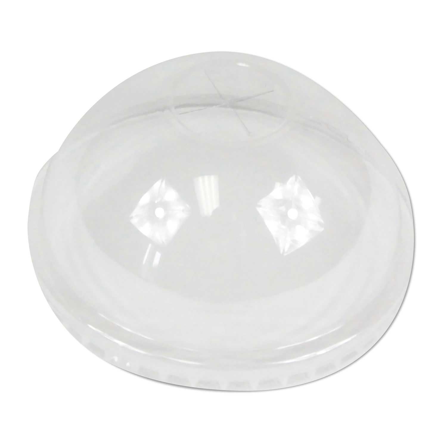 Boardwalk Clear PET Cold Cup Dome Lids for 16 to 24 Ounce Cups -- 1000 per case