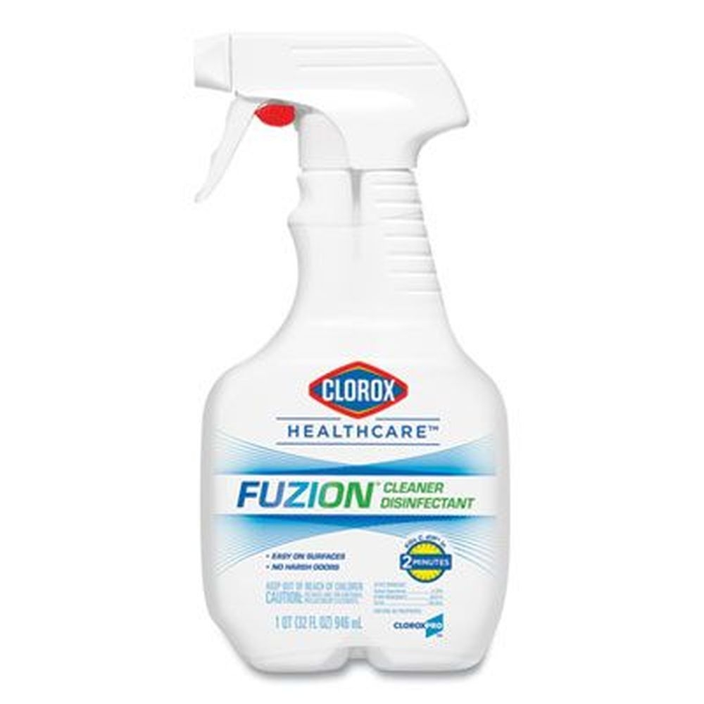 Clorox Healthcare Fuzion Disinfectant Cleaner, 32 Ounce Spray Bottle