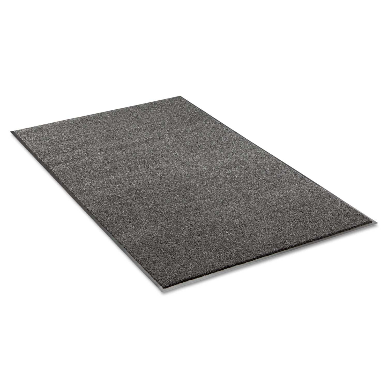 Crown Rely On Olefin Charcoal Indoor Wiper Mat, 36 x 60 inch