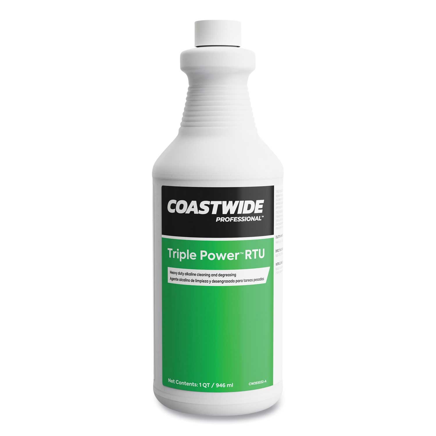 Coastwide Professional Citrus Scent Triple Power Degreaser, 0.95 Liter Bottle -- 6 per case