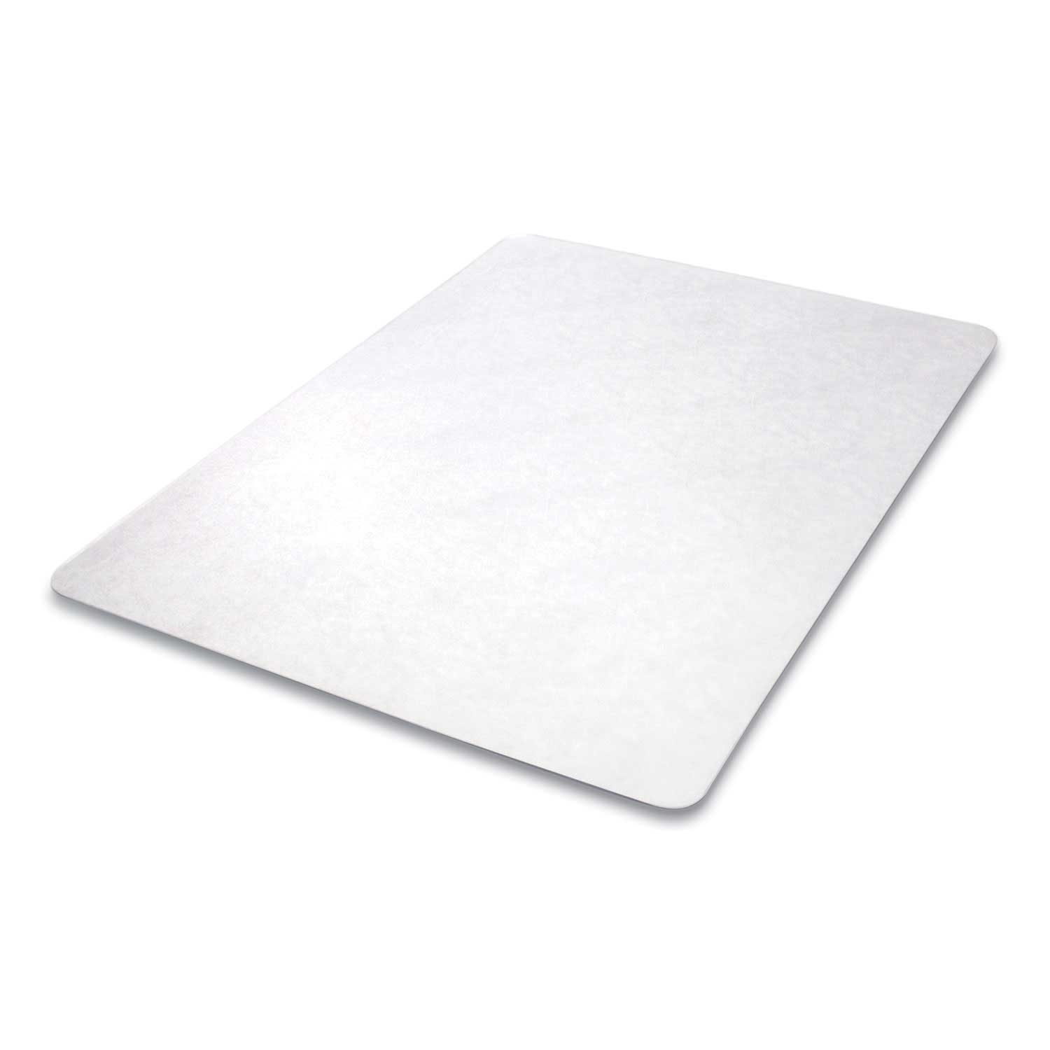 deflecto Clear Rectangular Antimicrobial Chair Mat, 45 x 53 inch