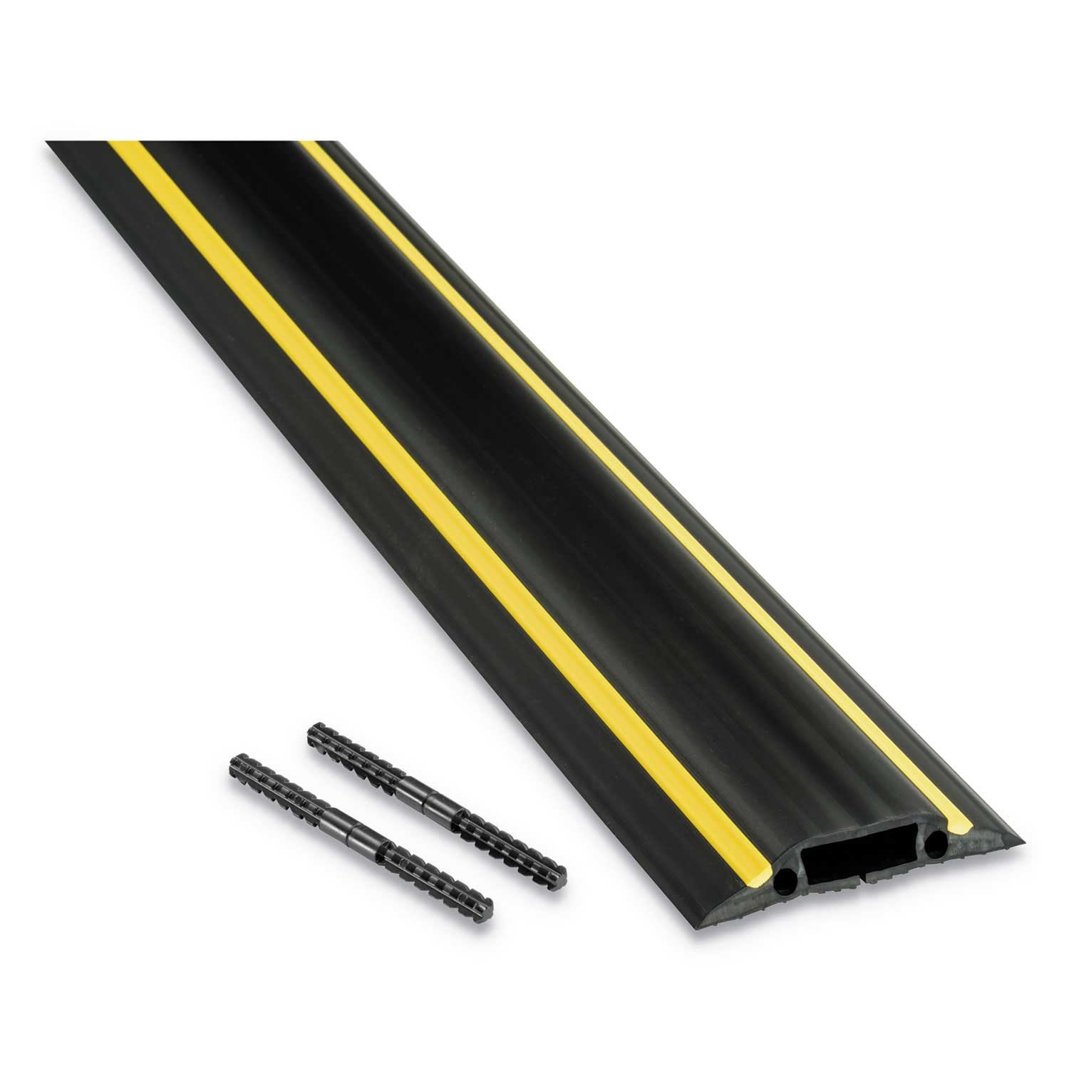D-Line Black Medium Duty Floor Cable Cover, 3.25 inch Wide x 30 feet Long