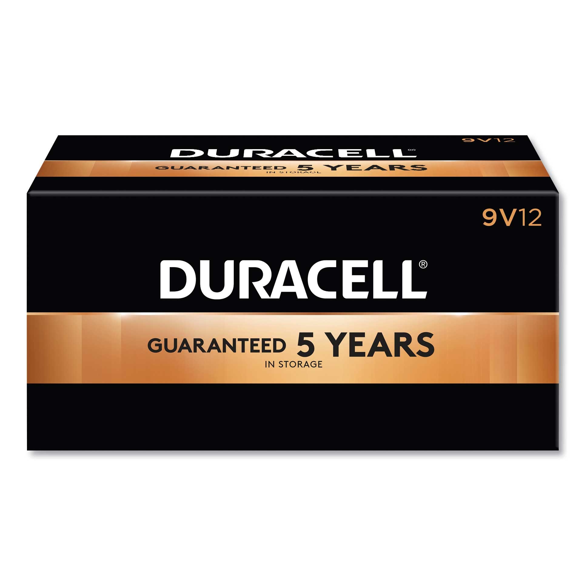 Duracell CopperTop Alkaline Battery, 9 Volt -- 72 per case