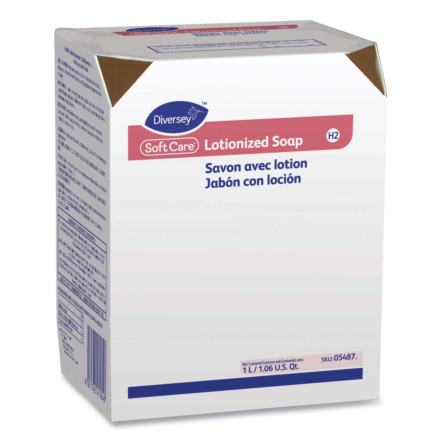 Diversey Soft Care Floral Scent Lotionized Hand Soap, 1,000 Milliliter Cartridge -- 12 per case