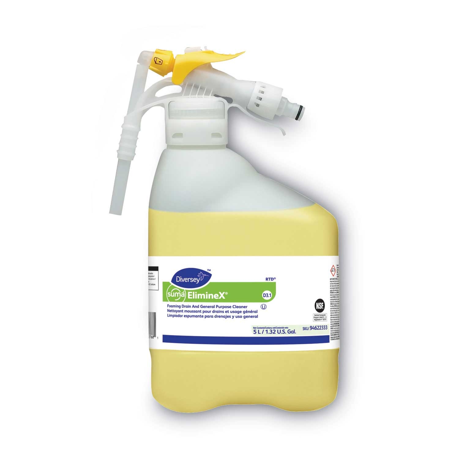 Diversey Suma Eliminex D3.1 Liquid, 5 Liter