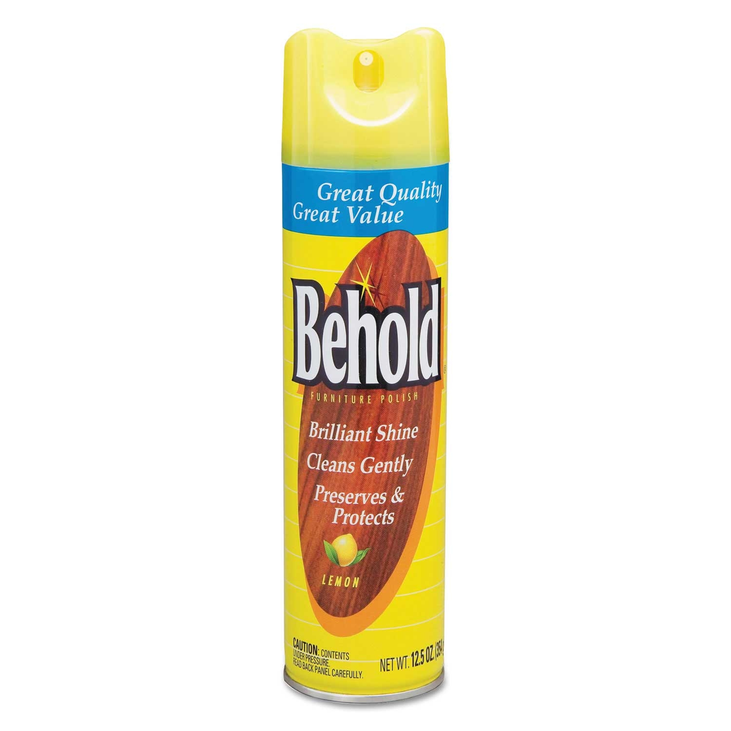 Diversey Behold Lemon Furniture Polish, 12.5 Ounce -- 6 per case