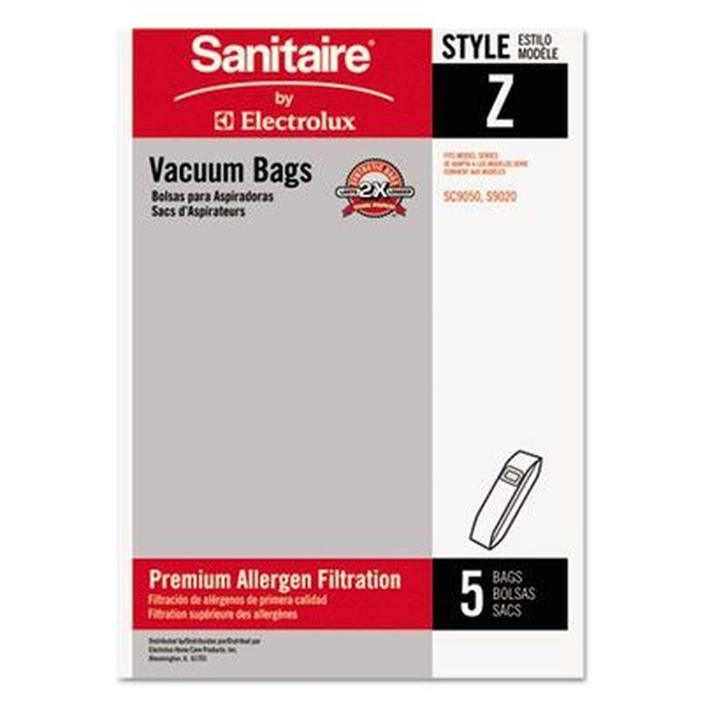 Sanitaire Style Z Vacuum Bag - 5 per pack -- 10 packs per case
