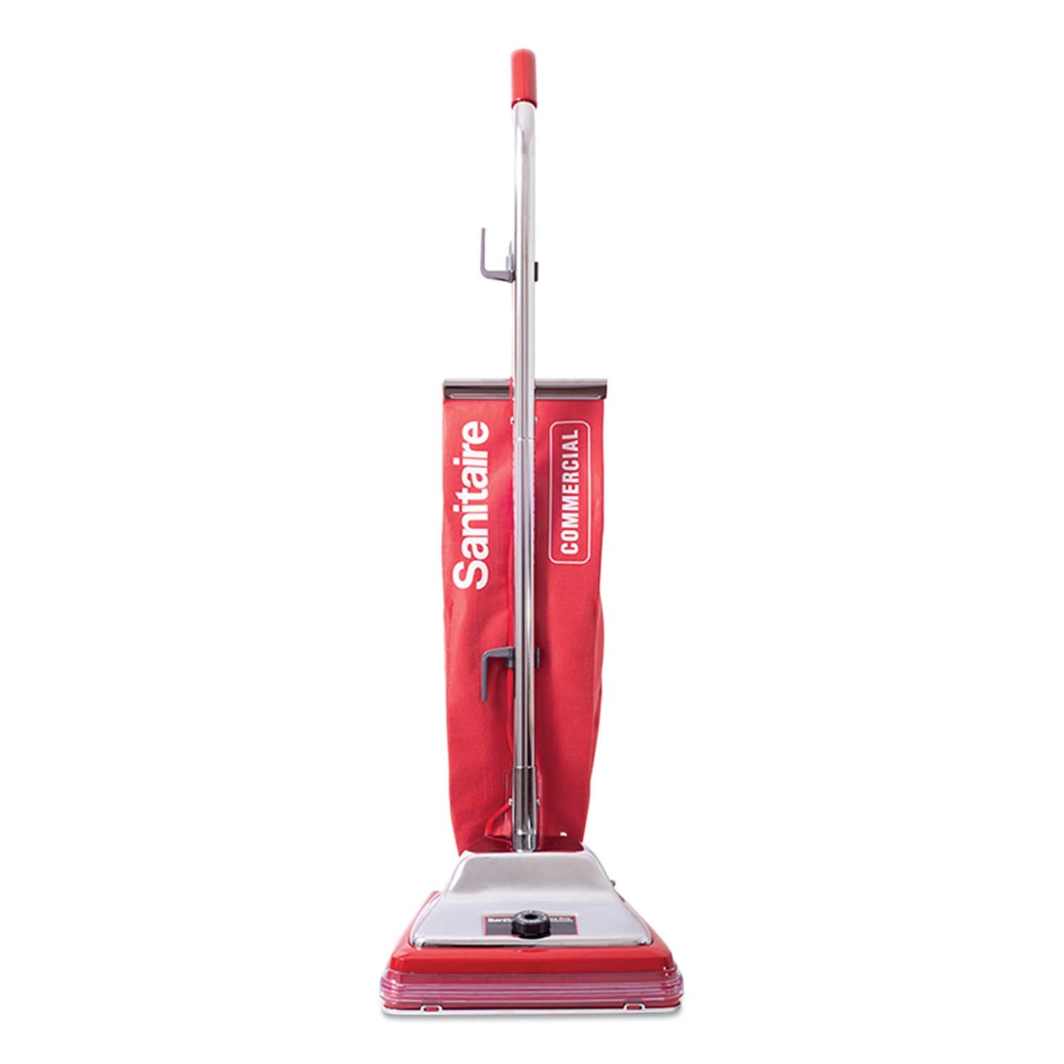 Sanitaire Red Tradition Upright Bagged Vacuum with Shake-Out Bag, 17.5 Pound