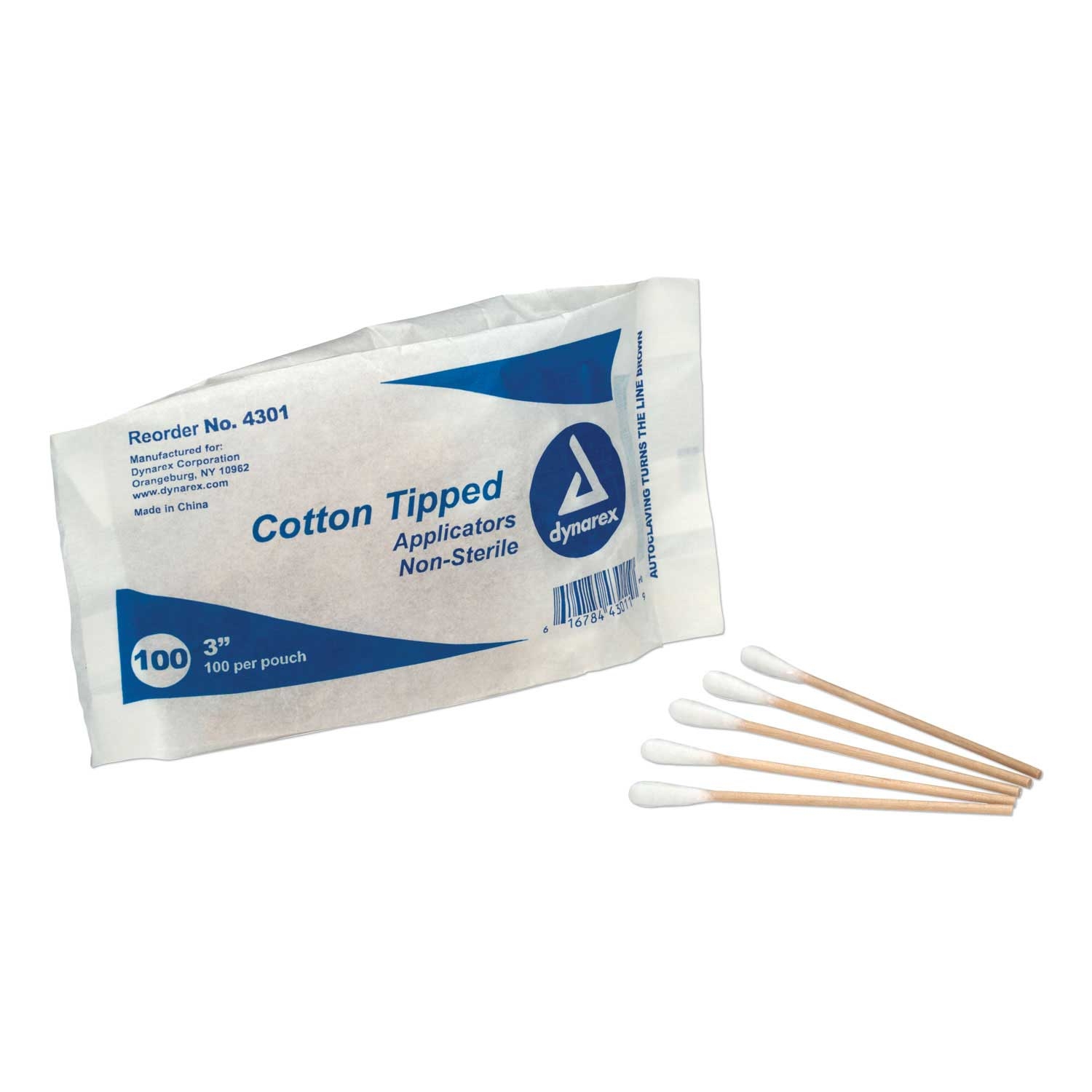 First Aid Only Cotton Tipped Applicator Refill for SmartCompliance Business Cabinet, 3 inch Length - 100 per pack