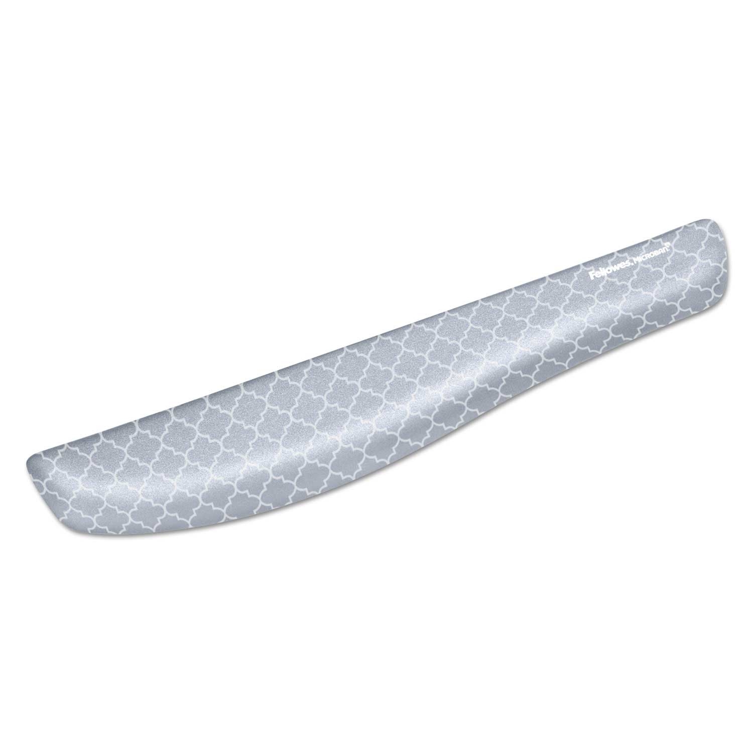 Fellowes Lattice Design PlushTouch Keyboard Wrist Rest, 18.12 x 3.18 inch