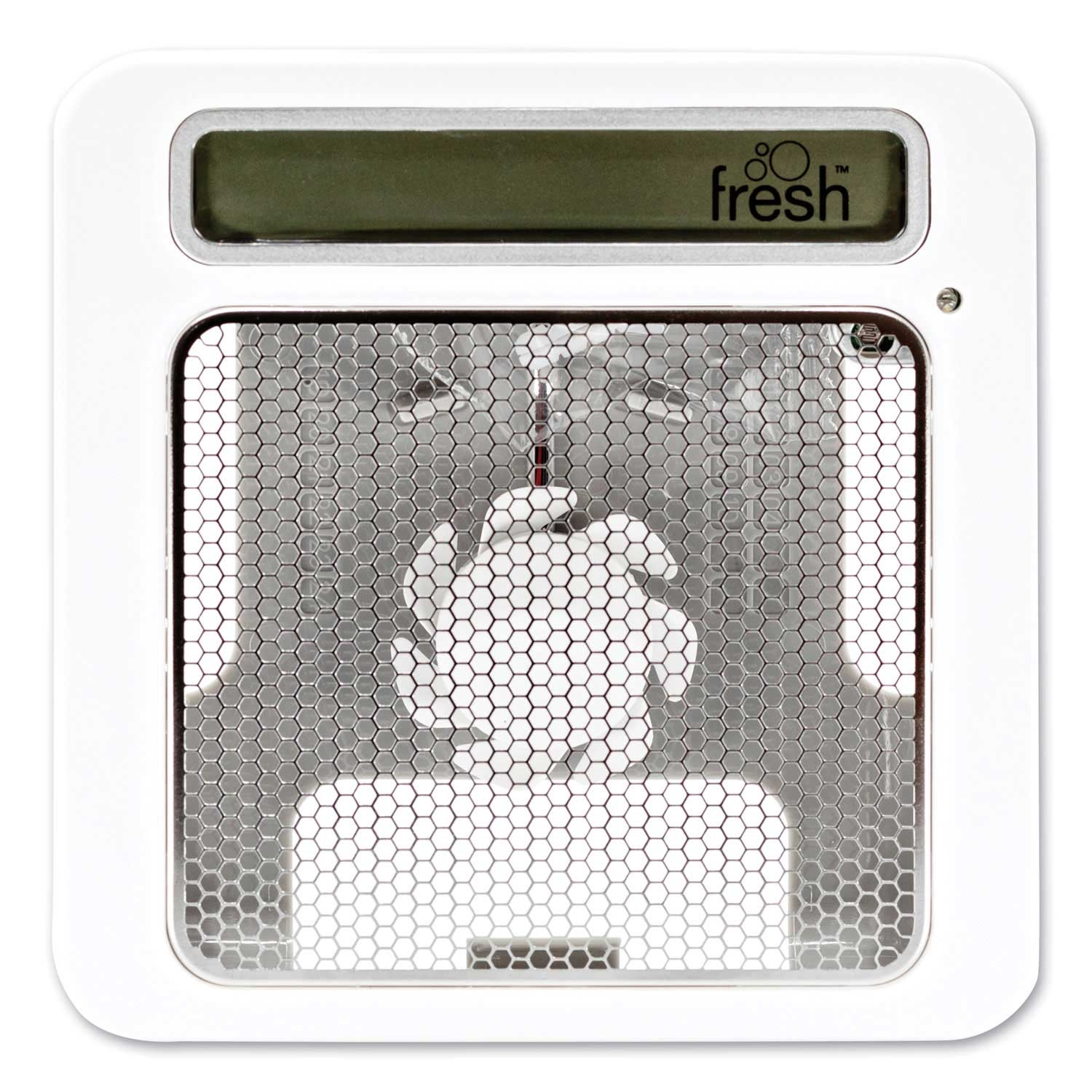 Fresh Products Ourfresh White Plastic Air Freshener Dispenser, 5.34 x 1.6 x 5.34 inch -- 12 per case