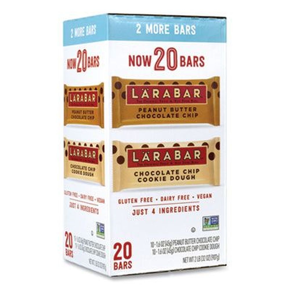 Larabar Assorted Flavors The Original Fruit and Nut Food Bar, 1.6 Ounce Bar -- 20 bars per box