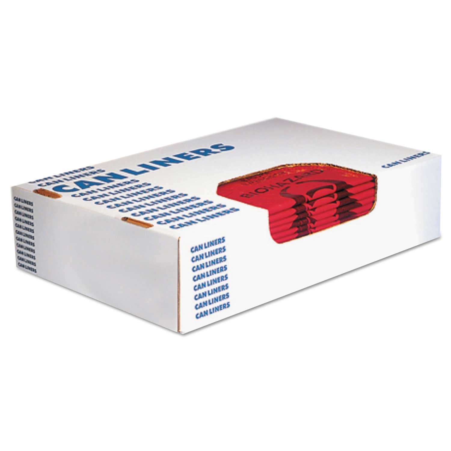 Heritage Red Polyethylene 1.3 Mil Healthcare Biohazard Printed Can Liner, 24 x 23 inch -- 500 per case