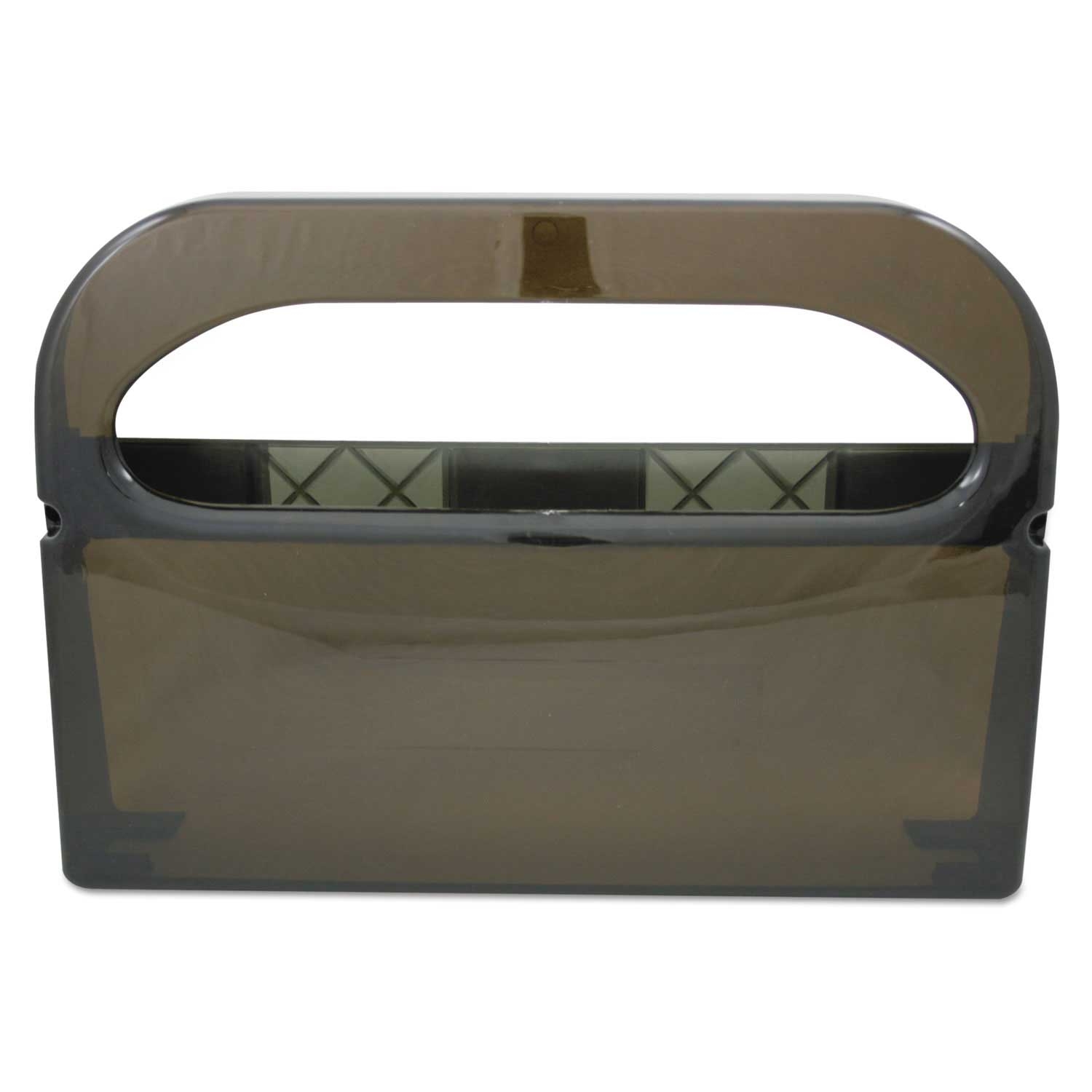 Hospeco Smoke Health Gards Toilet Seat Cover Dispenser, 16 x 3-1/4 x11-1/2 inch