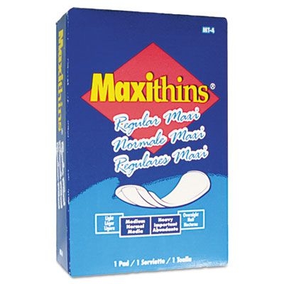 Hospital Specialty Co. Maxithins Sanitary Pads, 100/Carton