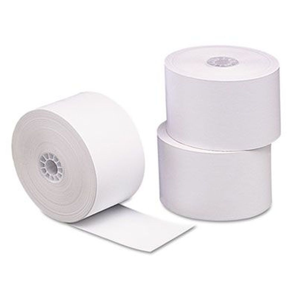 Iconex White Direct Thermal Printing Thermal Paper Roll, 1.75 inch x 230 Feet -- 10 per pack