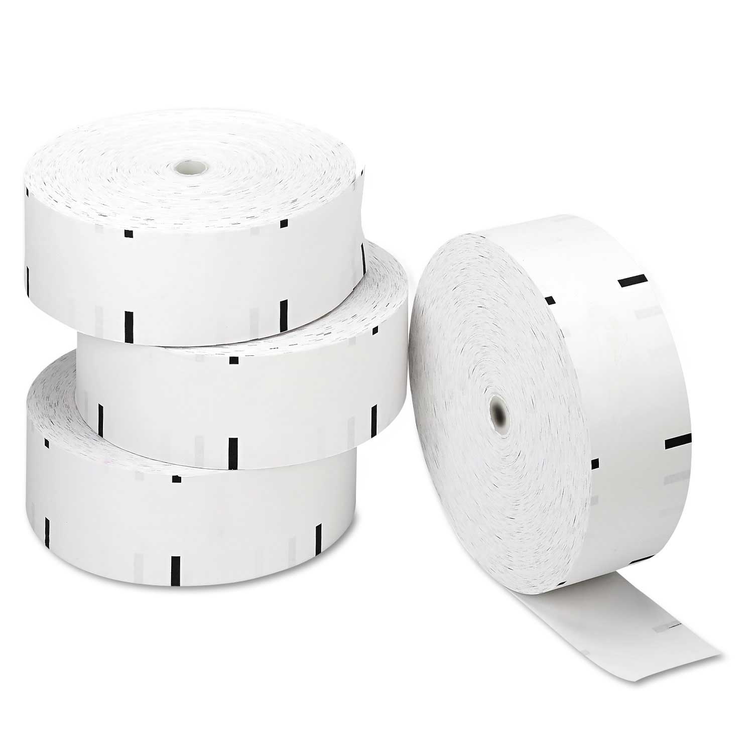 Iconex White Direct Thermal Printing Paper Roll, 3.13 inch x 1960 Feet -- 4 per case