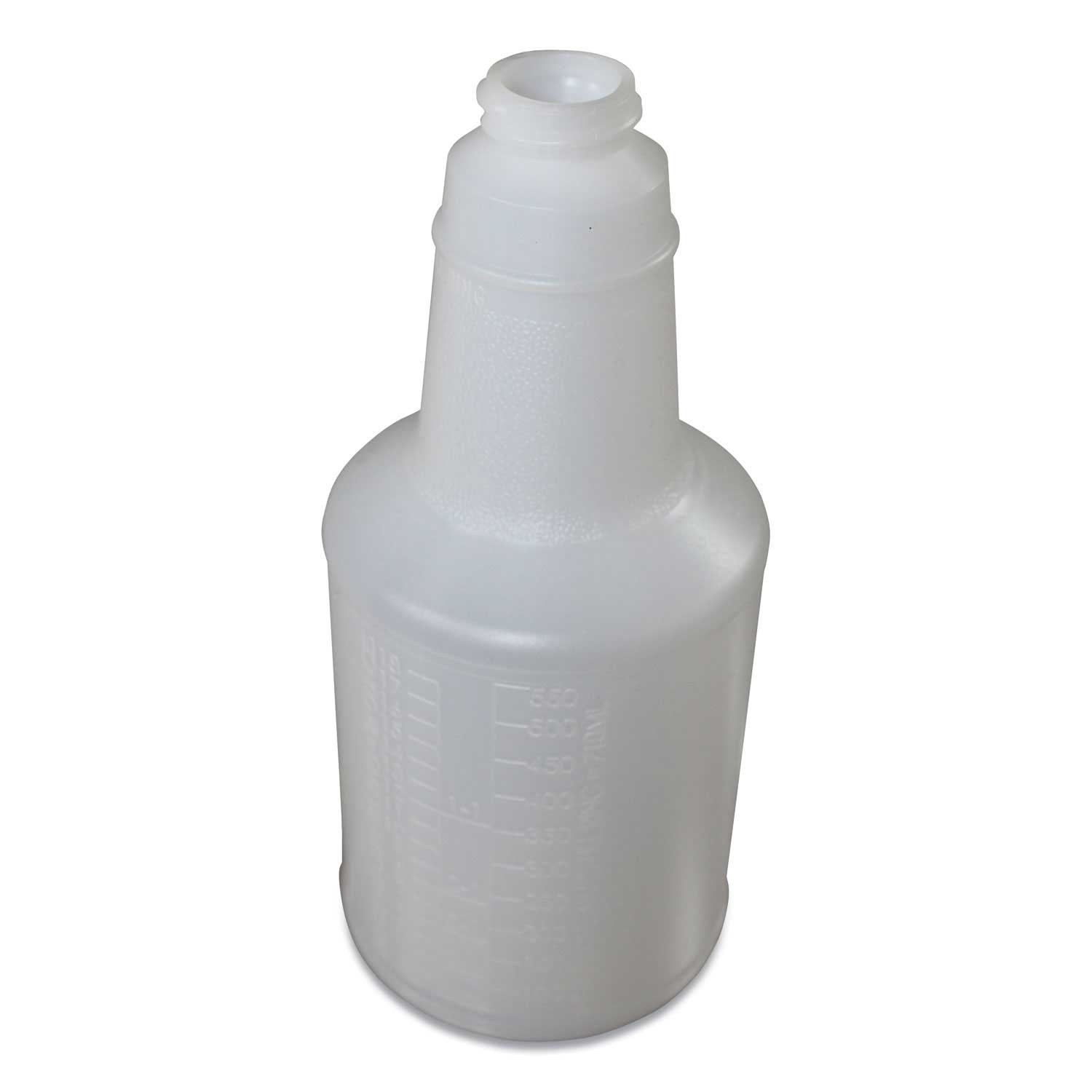 Impact Clear Plastic Bottles with Graduations, 24 Ounce -- 24 per case