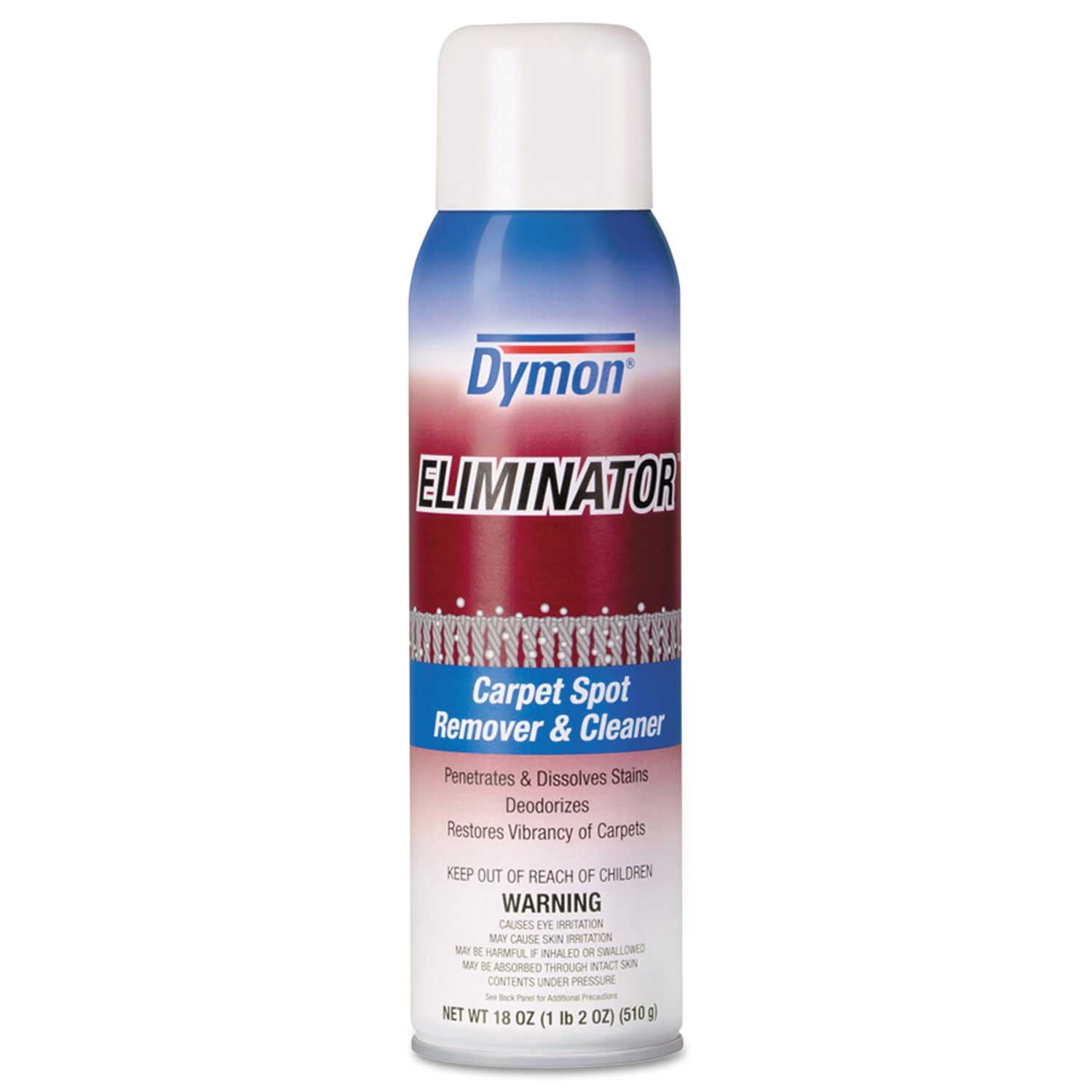 Dymon Unscented Eliminator Carpet Spot and Stain Remover, 18 Ounce Aerosol -- 12 per case