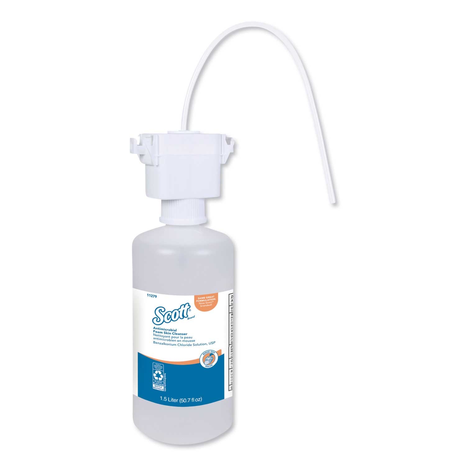 Scott Unscented Control Antimicrobial Foam Skin Cleanser, 1500 Millilter Refill -- 2 per case