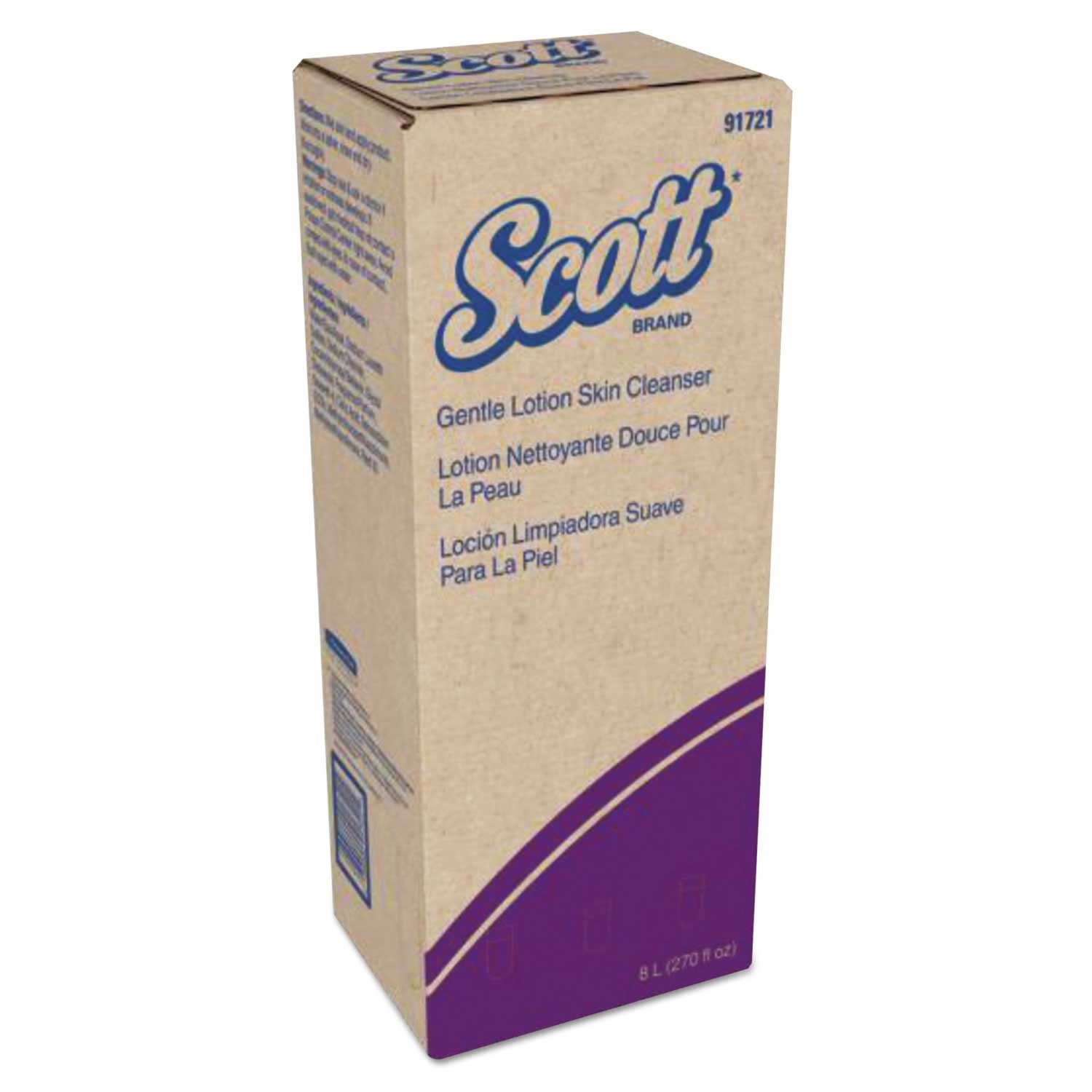Scott Pink Floral Scent Lotion Hand Soap Cartridge Refill, 8 Liter -- 2 per case