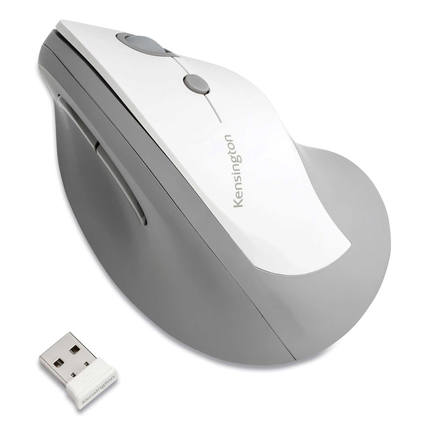 Kensington Pro Fit Ergo Gray Vertical Wireless Mouse