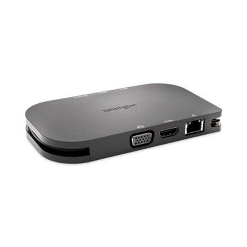 Kensington Black SD1610P USB-C Mini Mobile 4K Dock, 1.1 x 5.9 x 3.25 inch