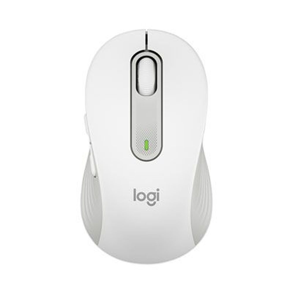 Logitech Signature M650 Off White Large 2.4 GHz Frequency Business Wireless Mouse
