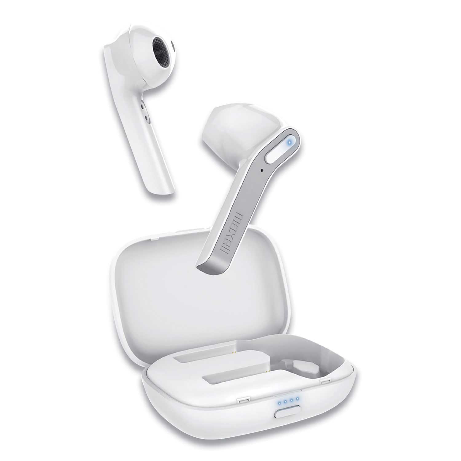 Maxell White Jelleez True Wireless Earbuds
