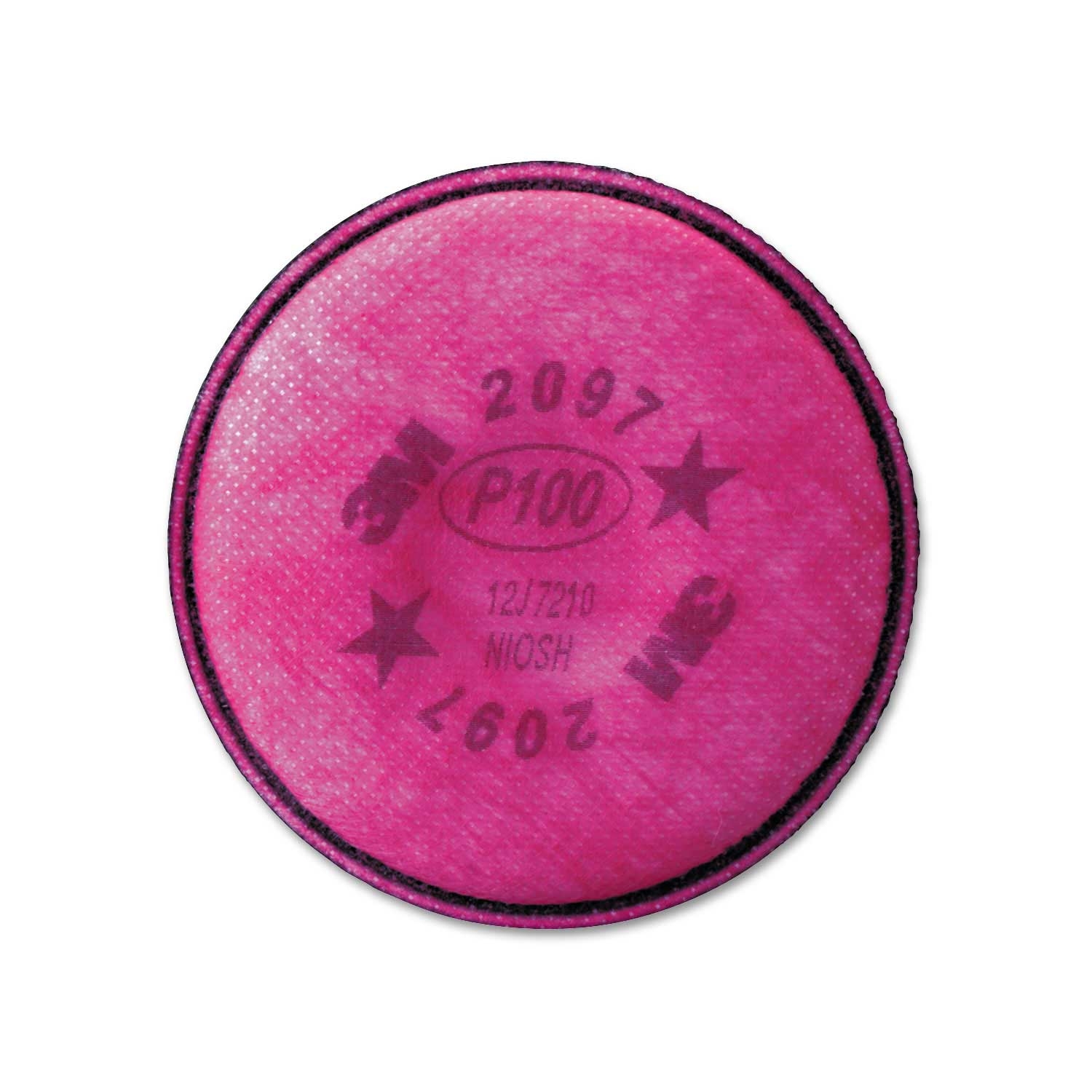 3M Particulate Filter 2097/07184/P100 Nuisance Level Organic Vapor Relief -- 2 per case