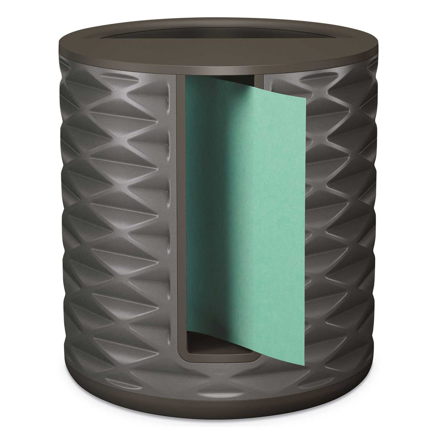 Post it Black Vertical Super Sticky Pop Up Notes Dispenser, 3 x 3 inch