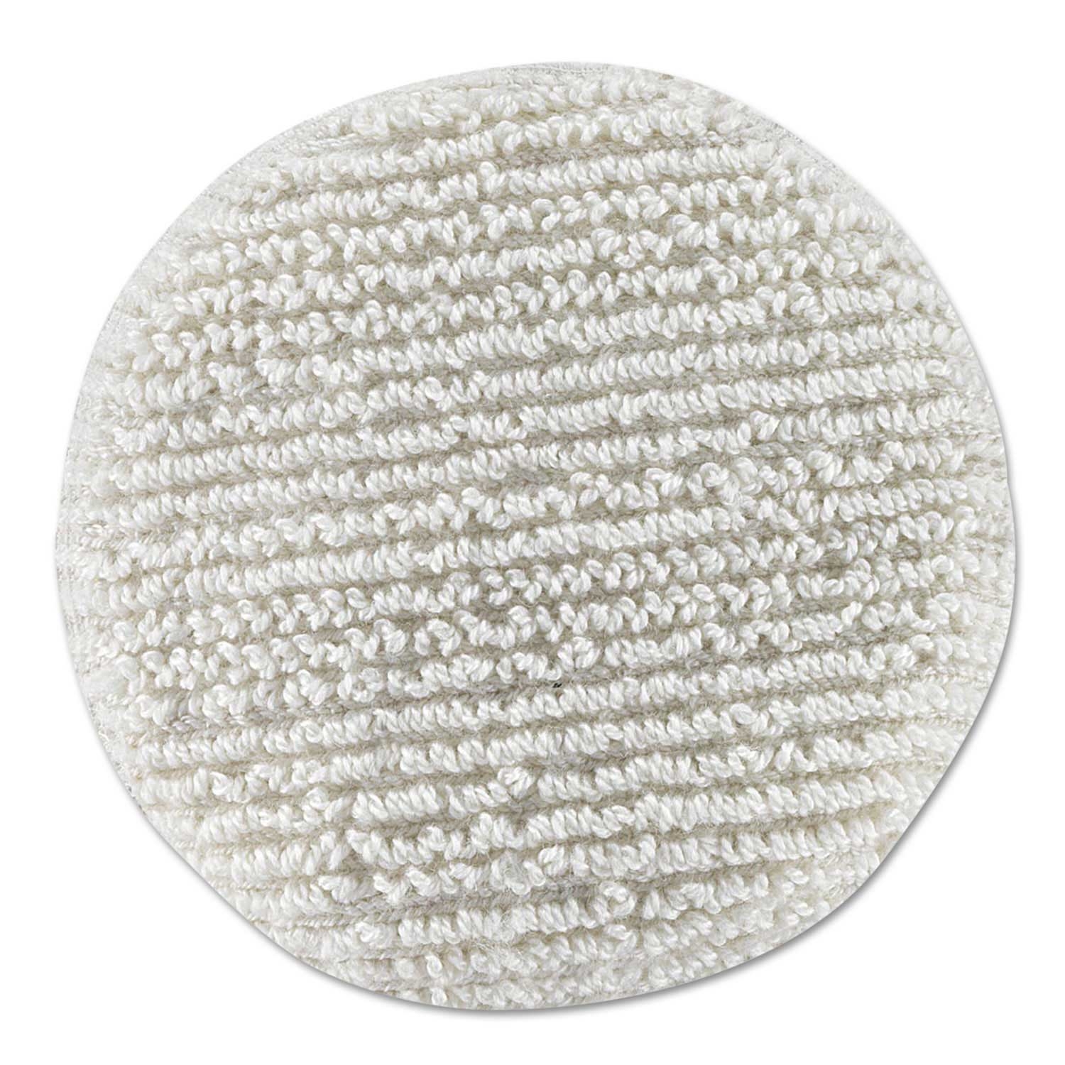 Oreck Commercial White Orbiter Bonnet, 12 inch Diameter