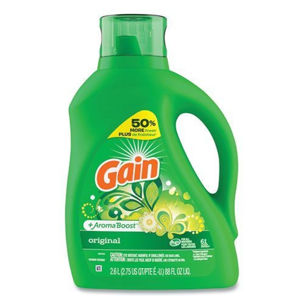 Gain Original Scent Liquid Laundry Detergent, 88 Ounce -- 4 per case