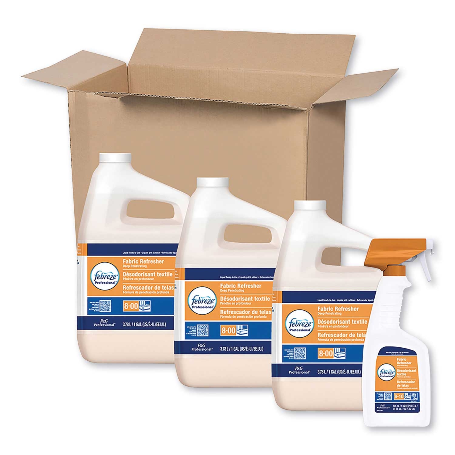 Febreze Professional Fresh Clean Deep Penetrating Fabric Refresher, 1 Gallon -- 3 per case