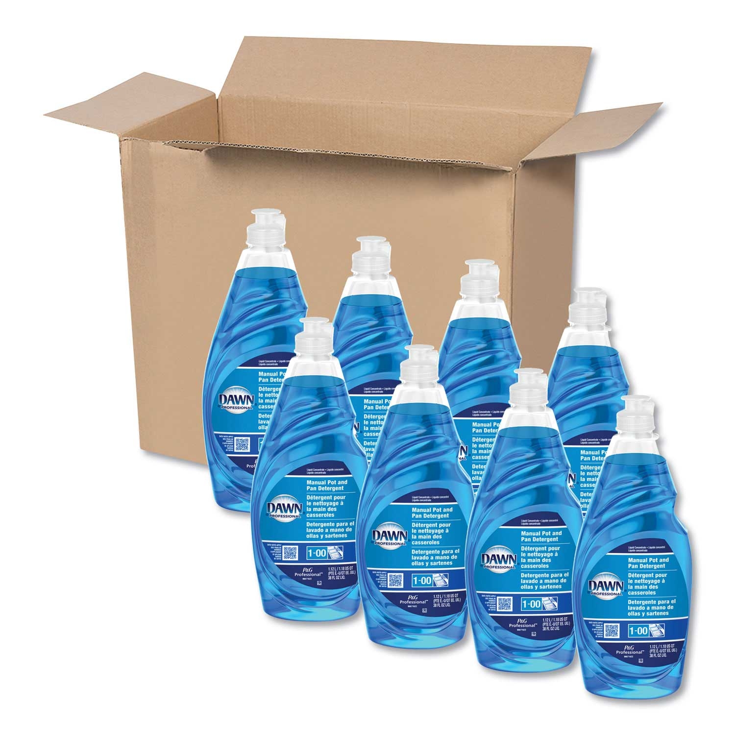 Dawn Professional Manual Pot/Pan Dish Detergent, 38 Ounce Bottle -- 8 per case