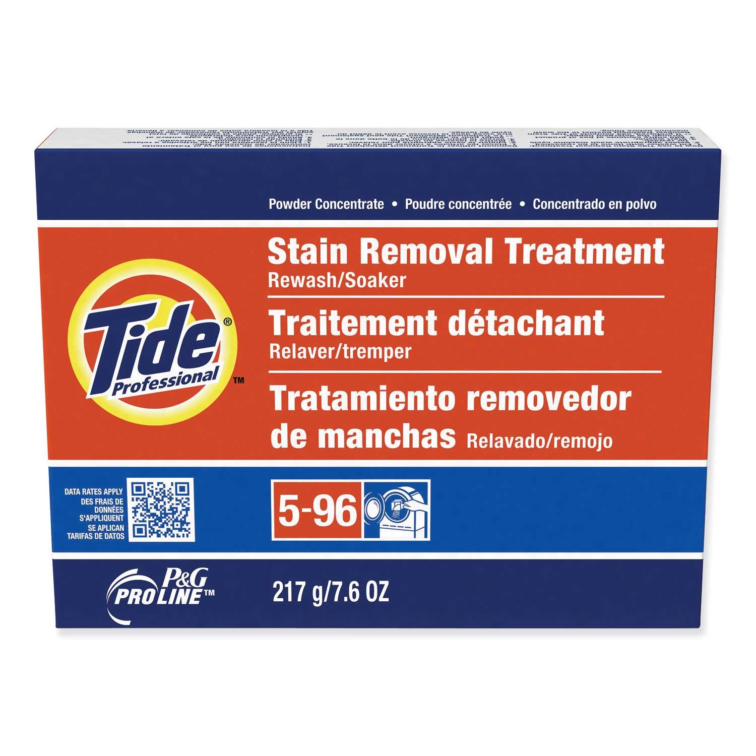 Tide Professional Stain Removal Treatment Powder, 7.6 Ounce Box -- 14 per case