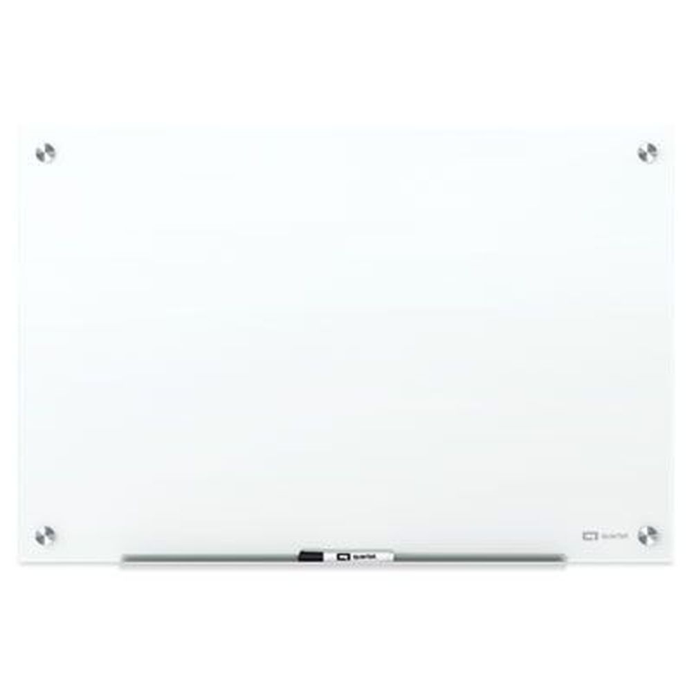 Quartet White Surface Brilliance Glass Dry Erase Board, 96 x 48 inch