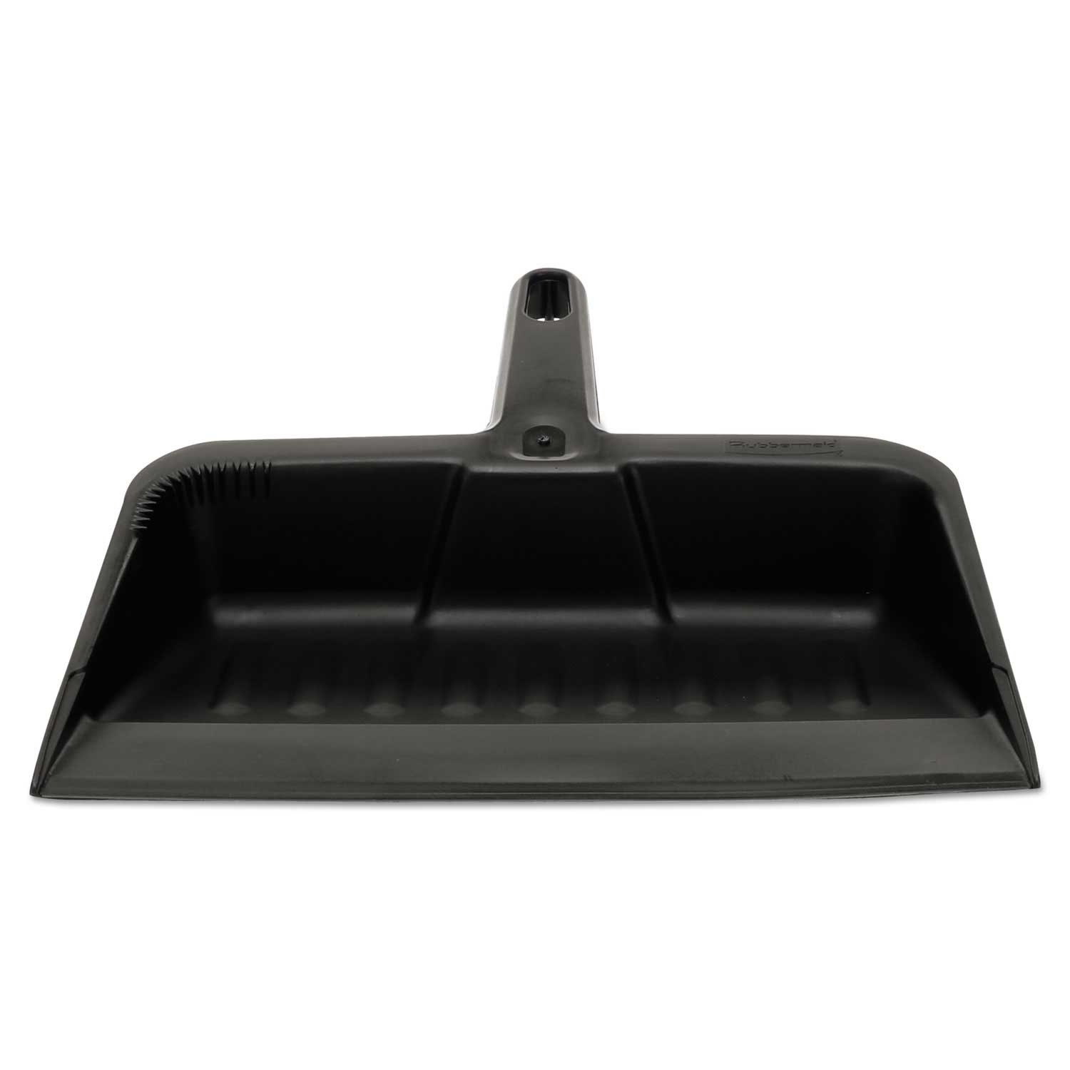 Rubbermaid Commercial Charcoal Polypropylene Heavy Duty Dustpan, 8 1/4 inch Width