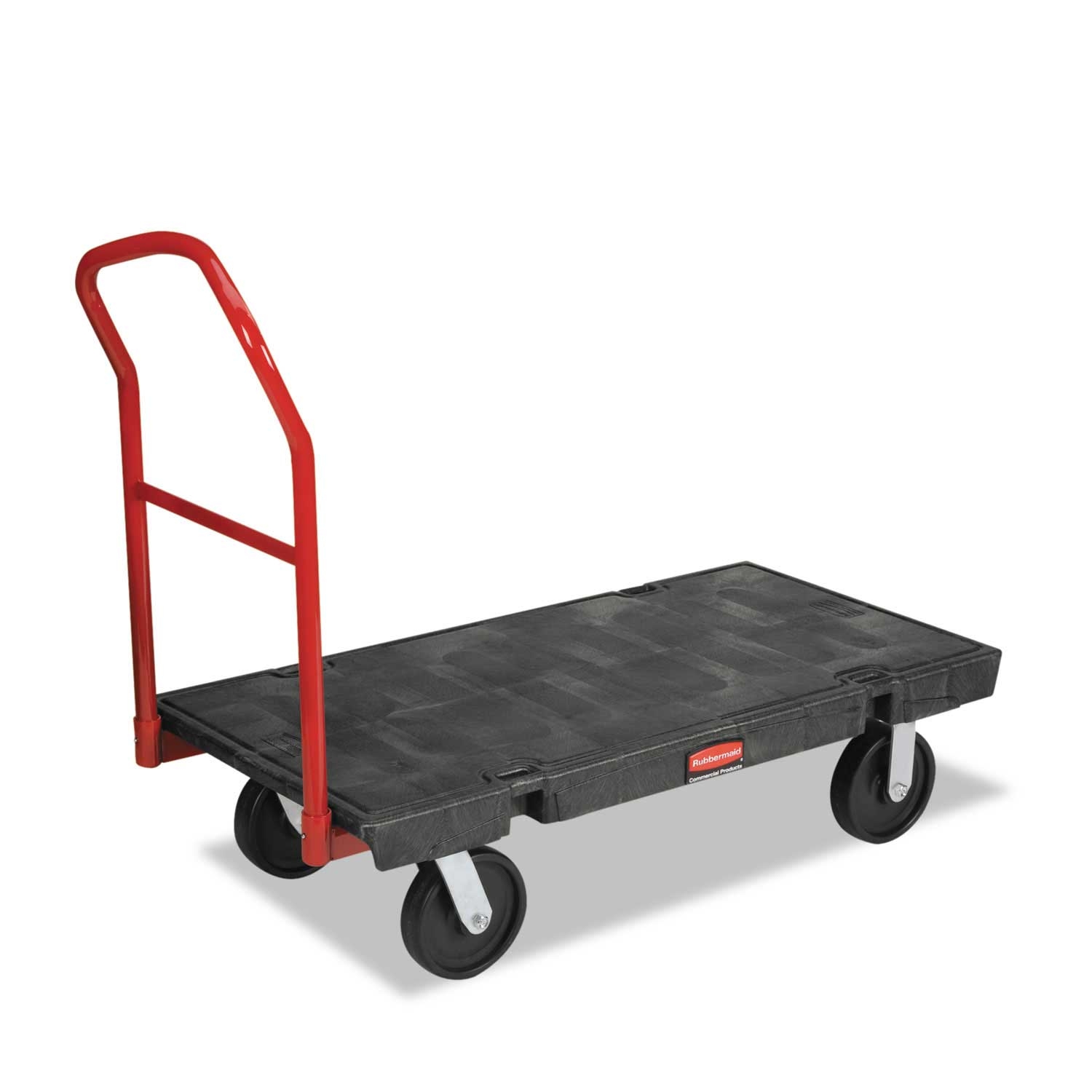 Rubbermaid Commercial Black Platform Truck, 2000 Pound Capacity,24 x 48 x 7 Inch