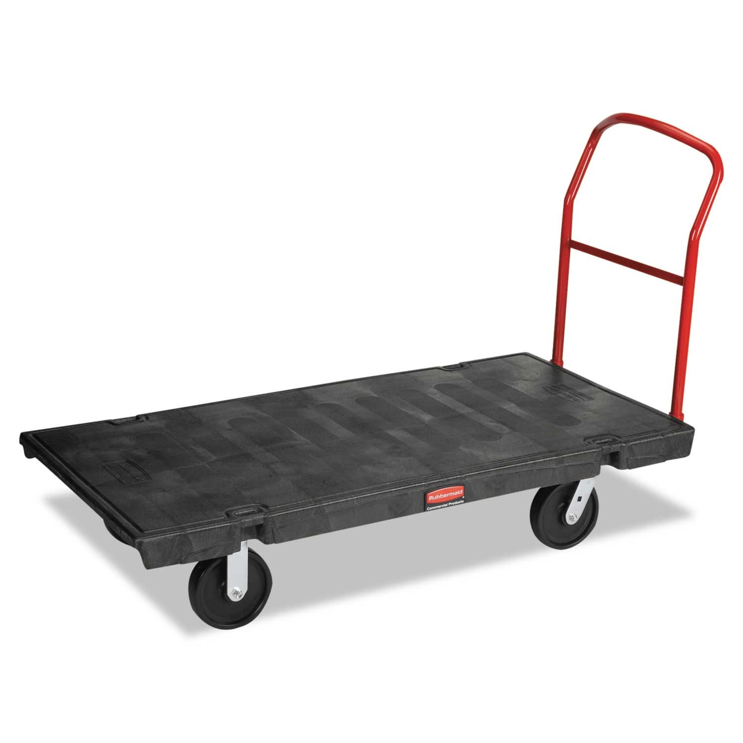 Rubbermaid Commercial Black Platform Truck, 2000 Pound Capacity, 30 x 60 x 7