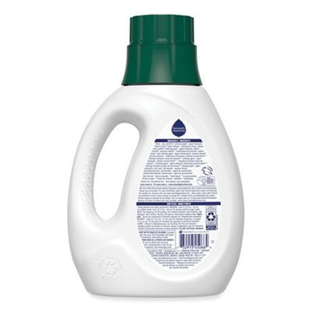 Seventh Generation Fragrance Free Natural Liquid Laundry Detergent, 45 Ounce Bottle -- 6 per case