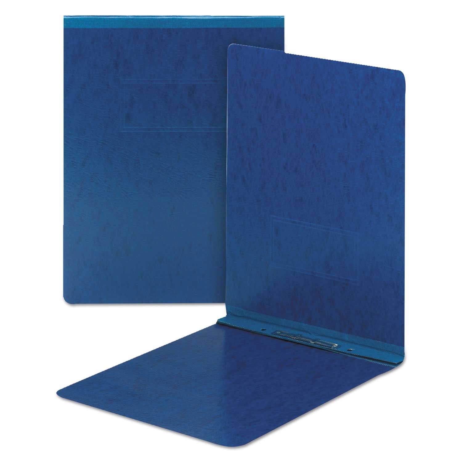 Smead Dark Blue Letter Prong Fastener Top Opening Press Guard Report Cover