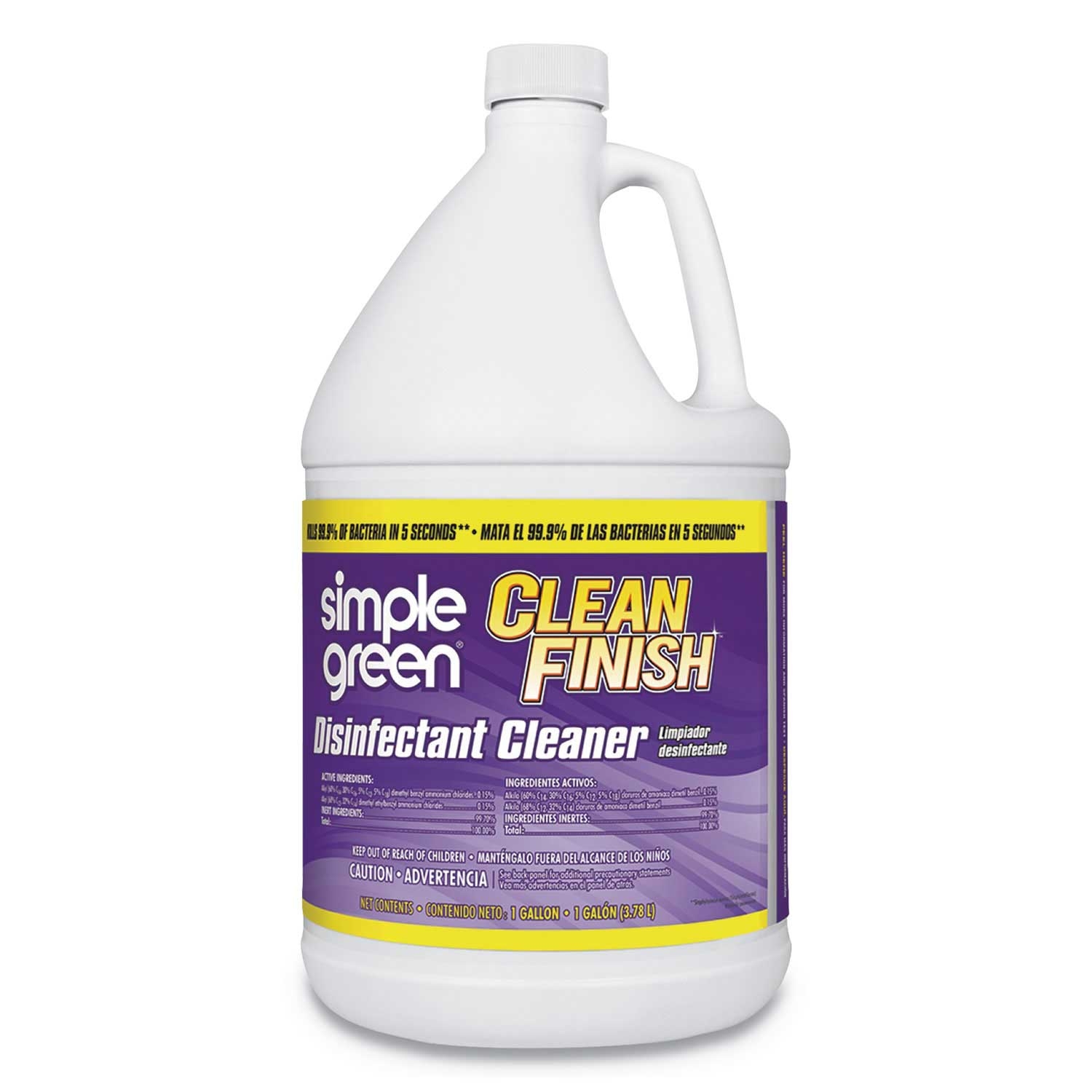 Simple Green Herbal Clean Finish Disinfectant Cleaner, 1 Gallon Bottle