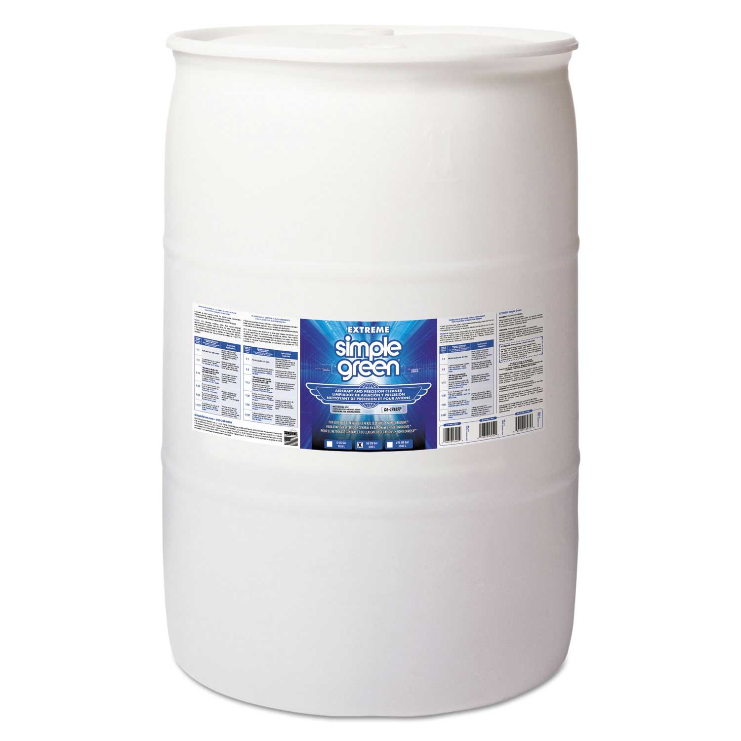 Simple Green Neutral Scent Extreme Aircraft and Precision Equipment Cleaner, 55 Gallon Drum