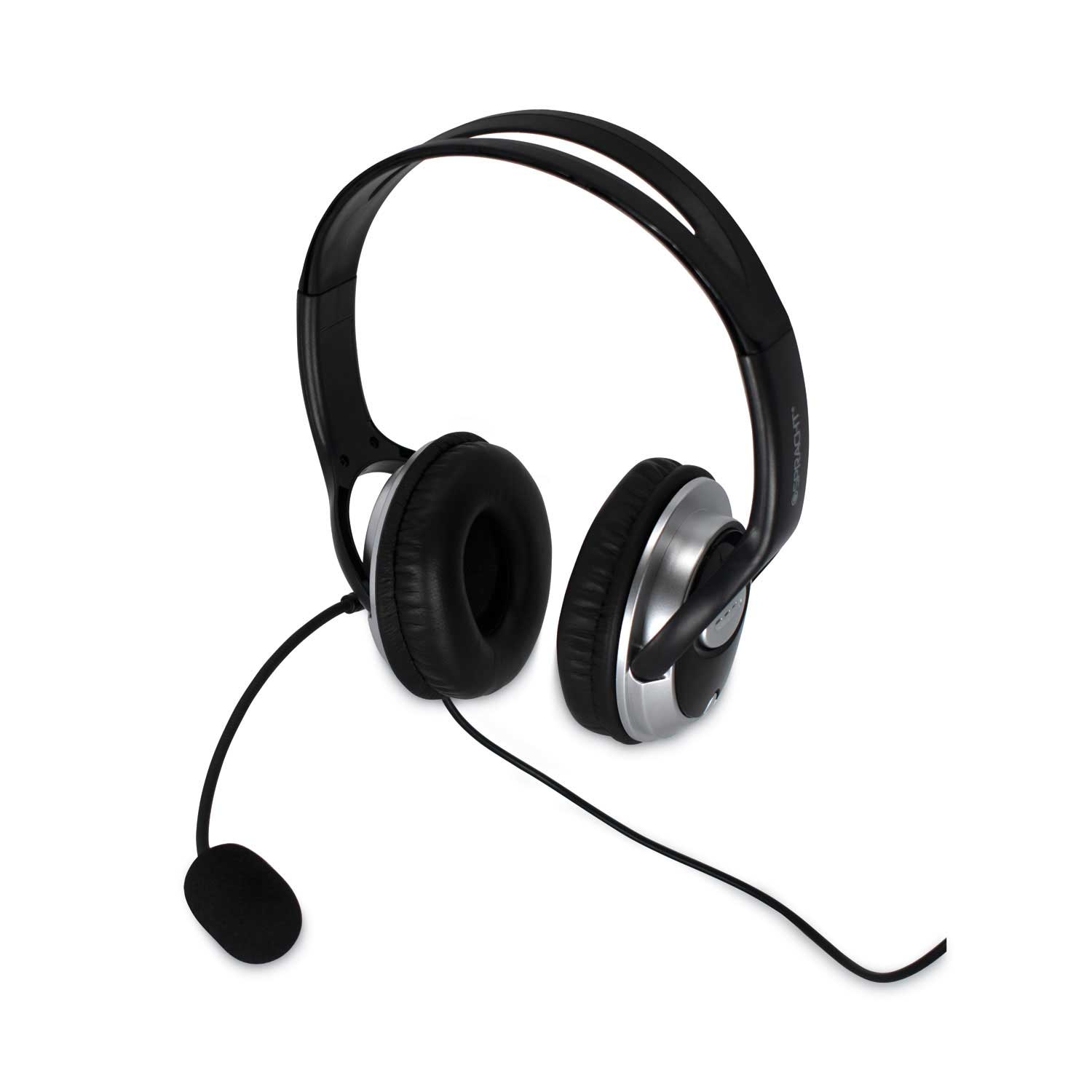 Spracht Zum Black Binaural Over The Head USB Headset