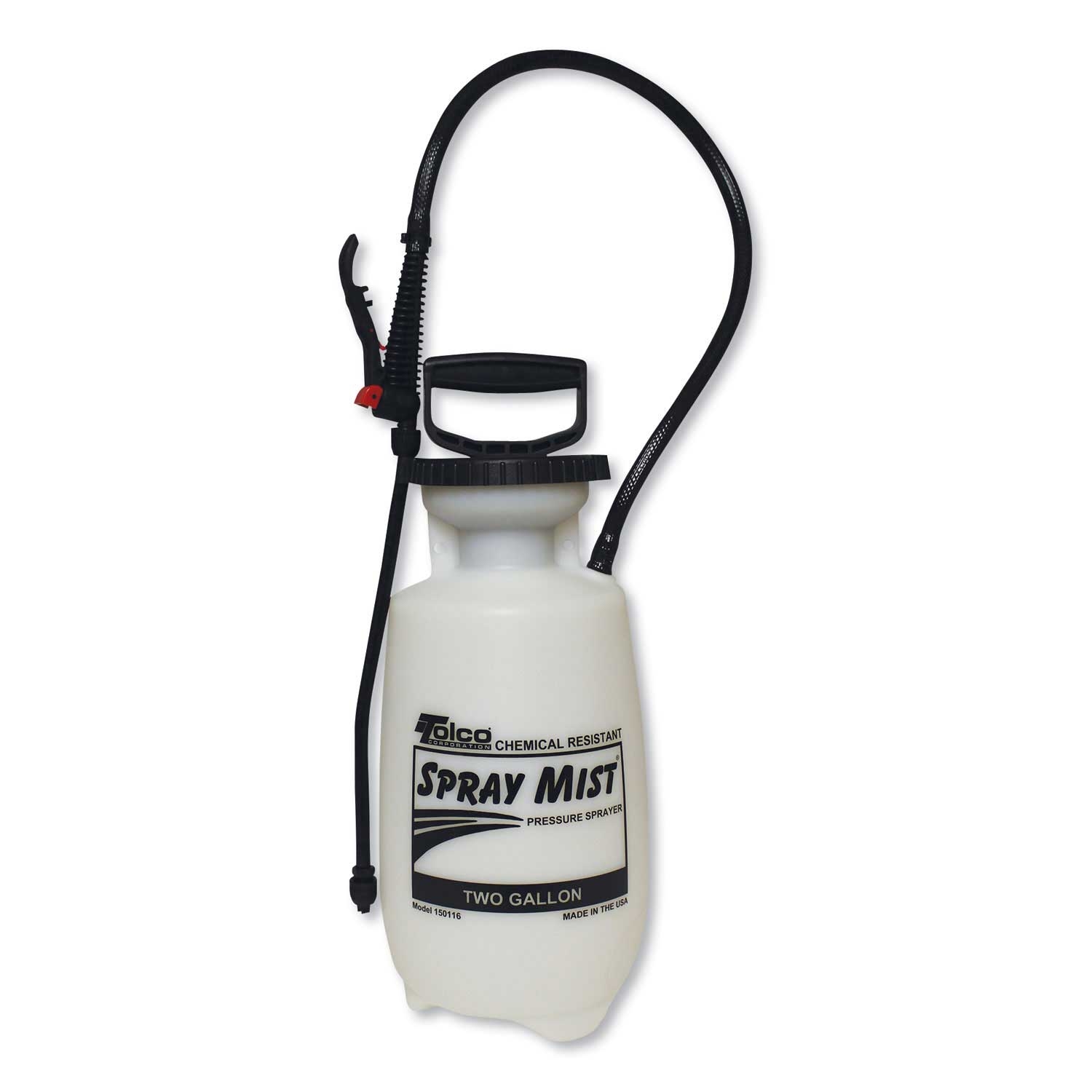 Tolco HDPE White Chemical Resistant Tank Sprayer, 2 Gallon
