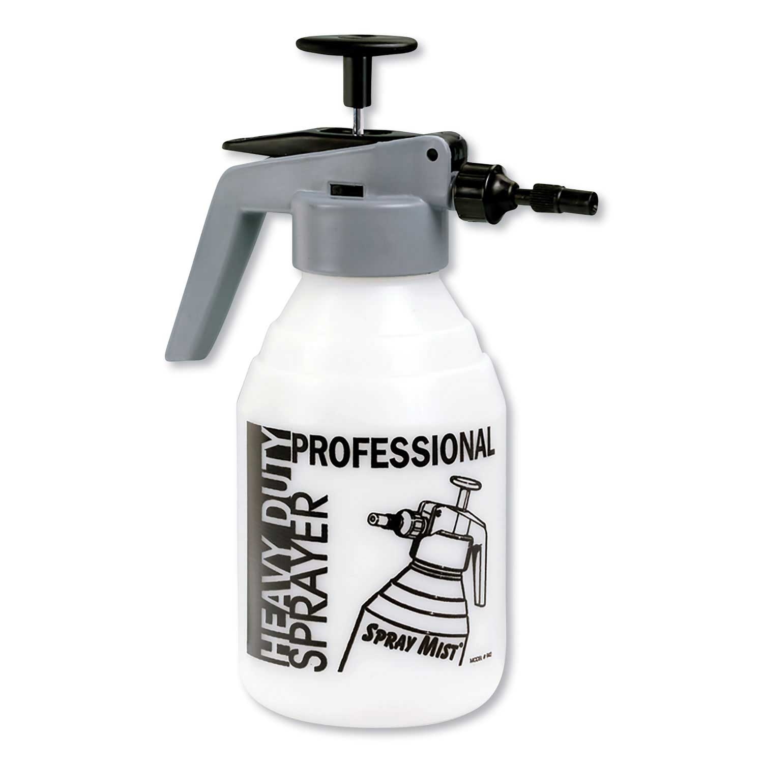 Tolco Model 942 Plastic Gray/Natural Pump-Up Sprayer, 2 Quart