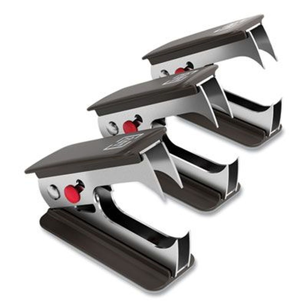 Tru Red Black Claw Staple Remover -- 3 per pack