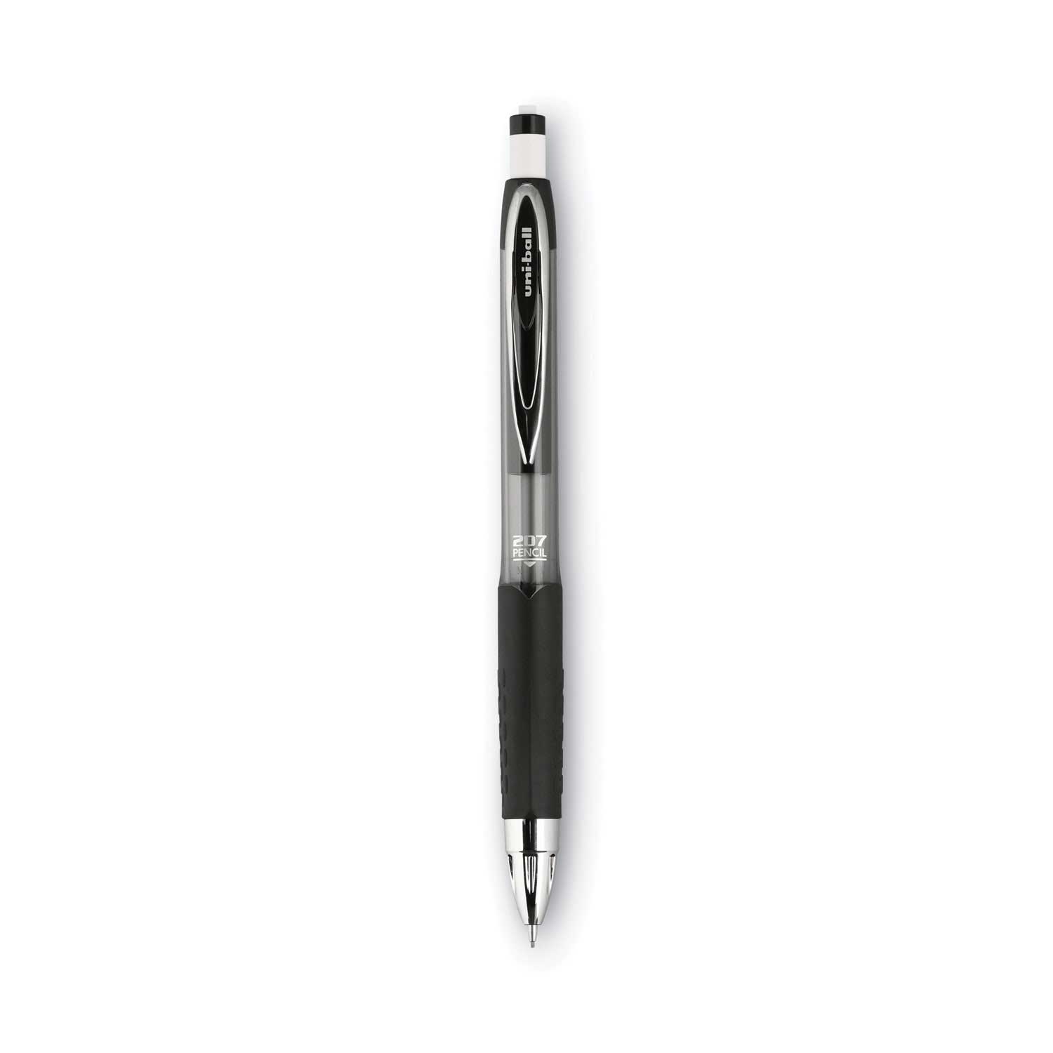 Uni Ball Black Lead Black Barrel 207 Mechanical Pencil -- 12 per case